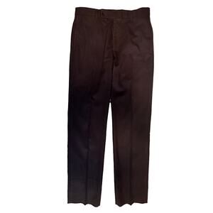 Calvin Klein Burgundy Dress Pants P 32W x 32L
